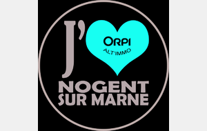 Alt'immo Orpi  Nogent sur Marne supporte le Réveil de Nogent Handball