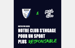 Lancement de Match for green 