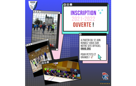 Inscriptions à venir : à très vite !