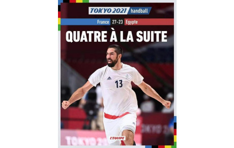 Le handball Français au top au JO de Tokyo !