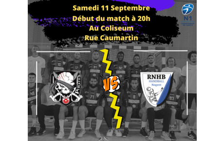Début Championnat de France de N1 : déplacement à AMIENS