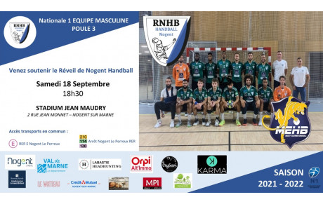 Premier match à Domicile