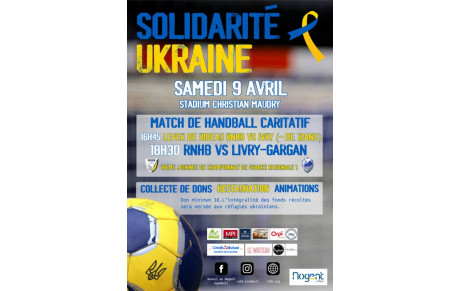 Samedi 9 Avril : J18 Championnat de France de Nationale 1